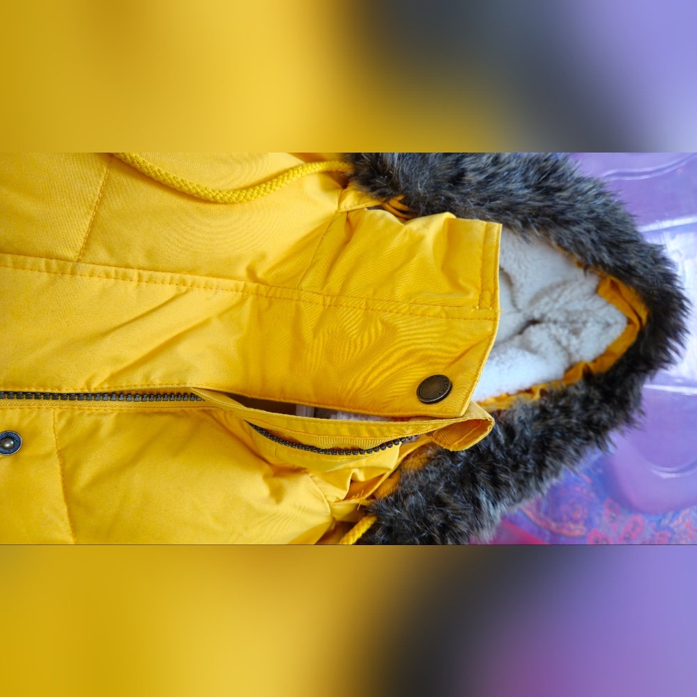 Yellow Roxy Winter Jacket - Picture 6 of 8